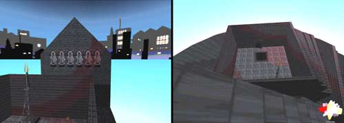 Roof climbing on a roof